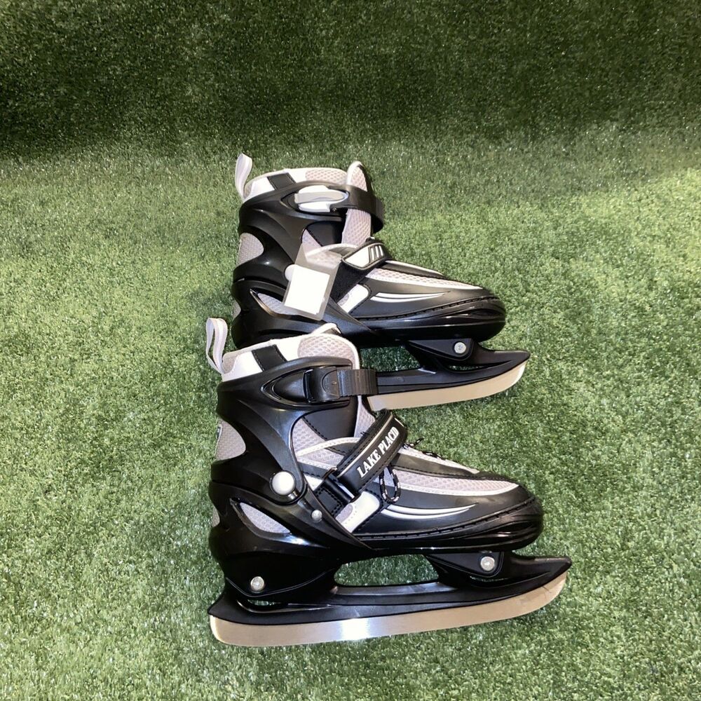 Summit Lake Placid Adjustable Skate Youth Boys Size 5-8 Ice EZ Pull Lever
